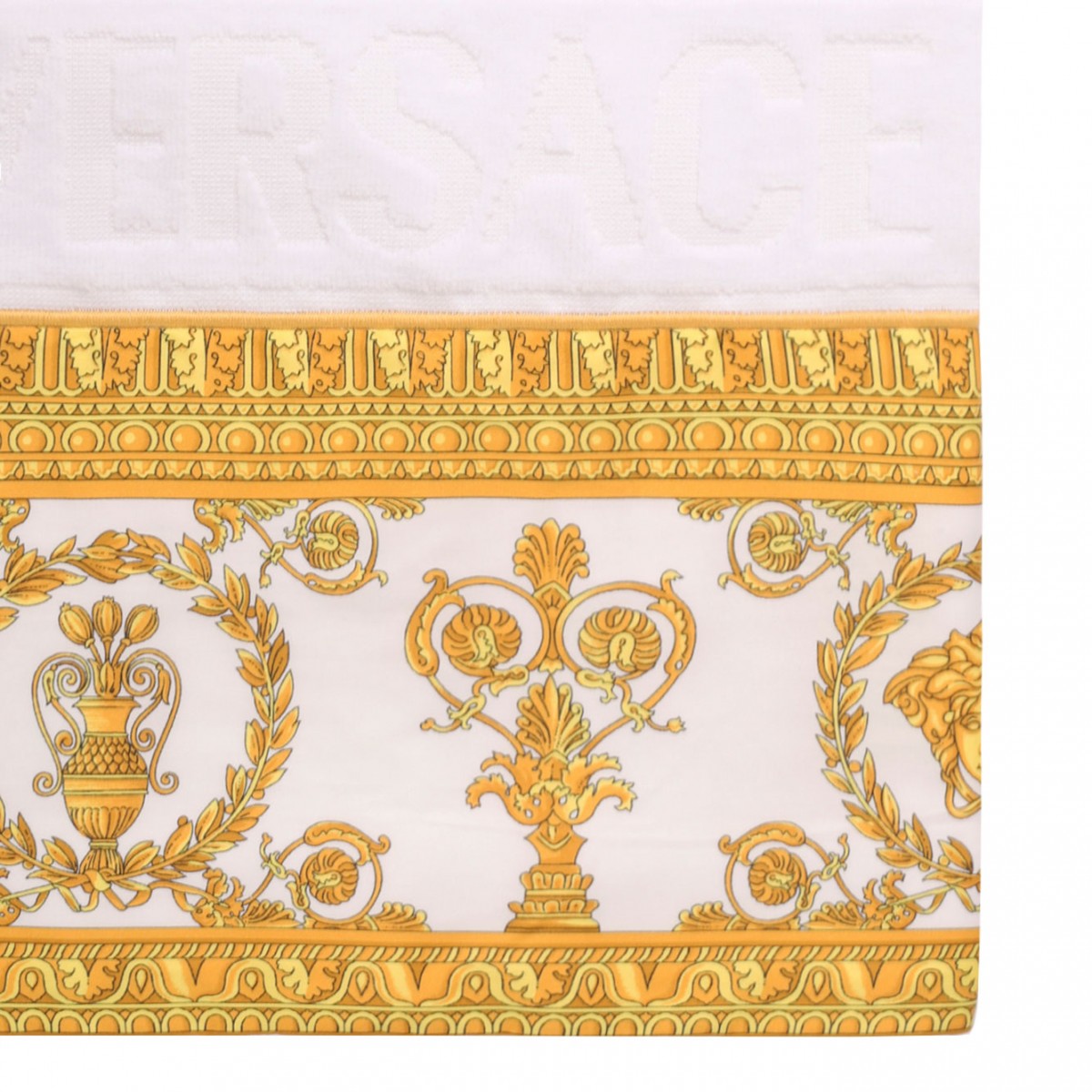 White I Love Baroque Set Of 5 Towels