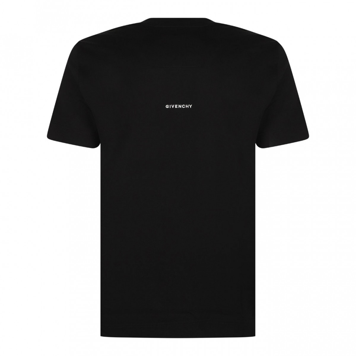 Black Logo Embroidered T-Shirt