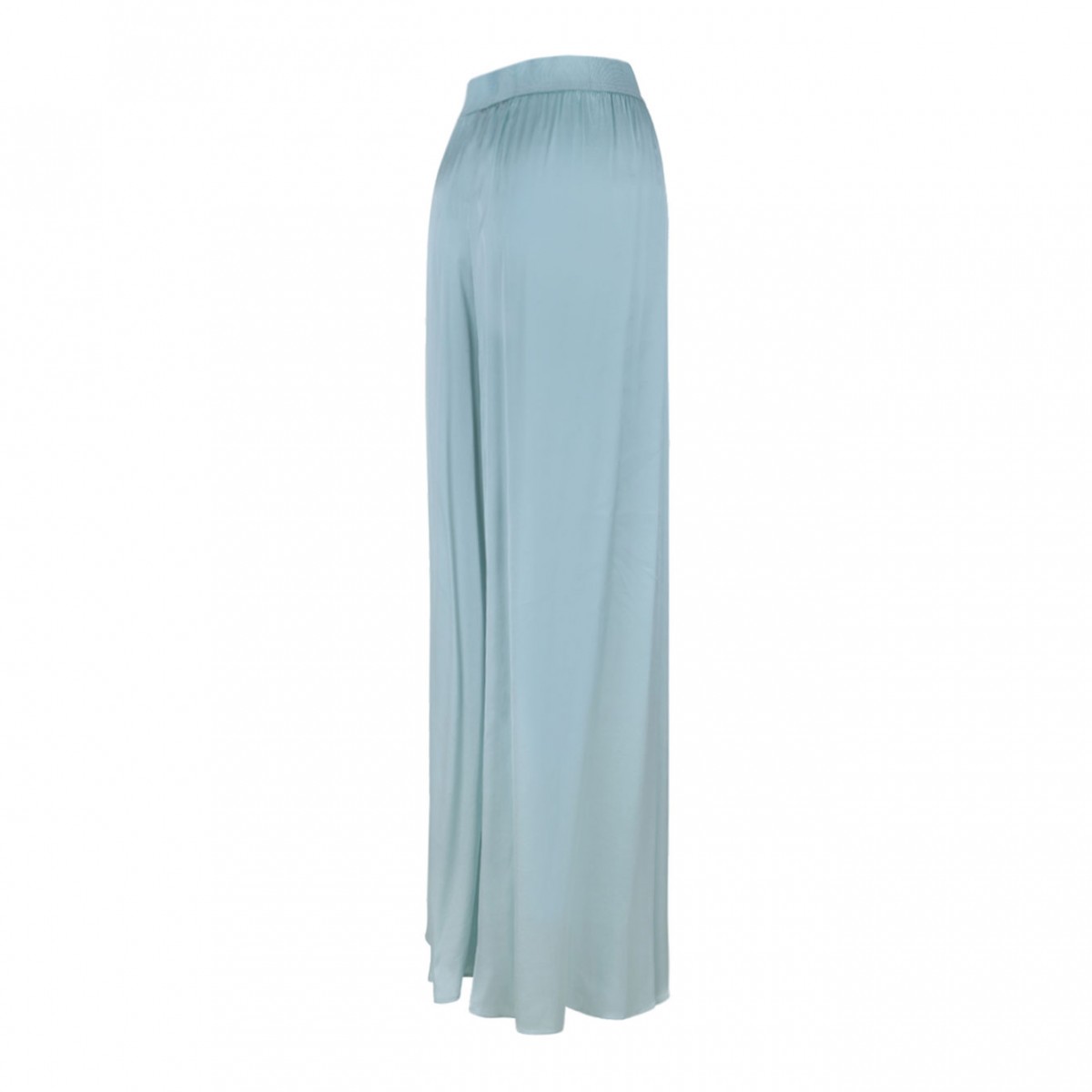 Light Blue Wide Leg Trousers