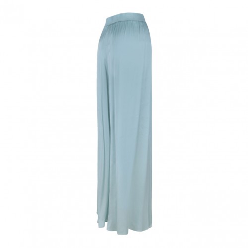 Light Blue Wide Leg Trousers