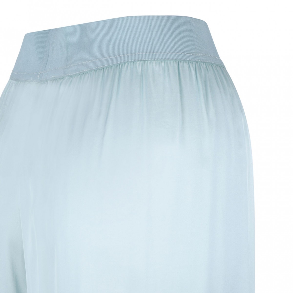 Light Blue Wide Leg Trousers