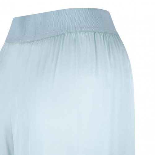 Light Blue Wide Leg Trousers