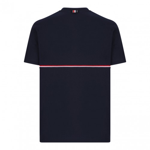 Navy Blue RWB Stripe T-Shirt 2