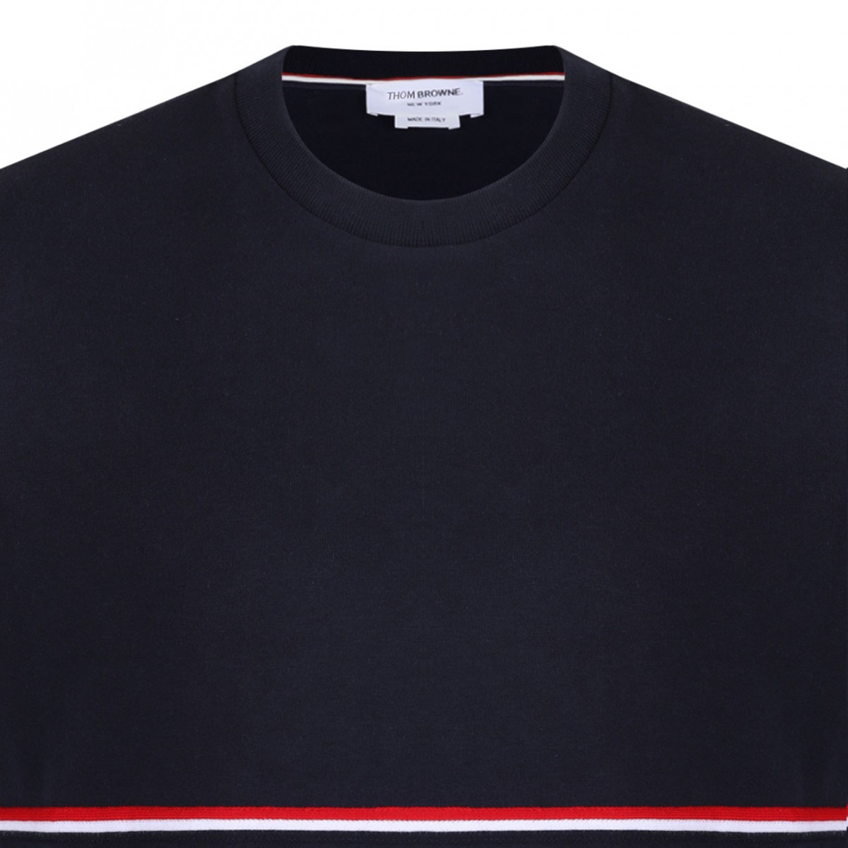 Navy Blue RWB Stripe T-Shirt