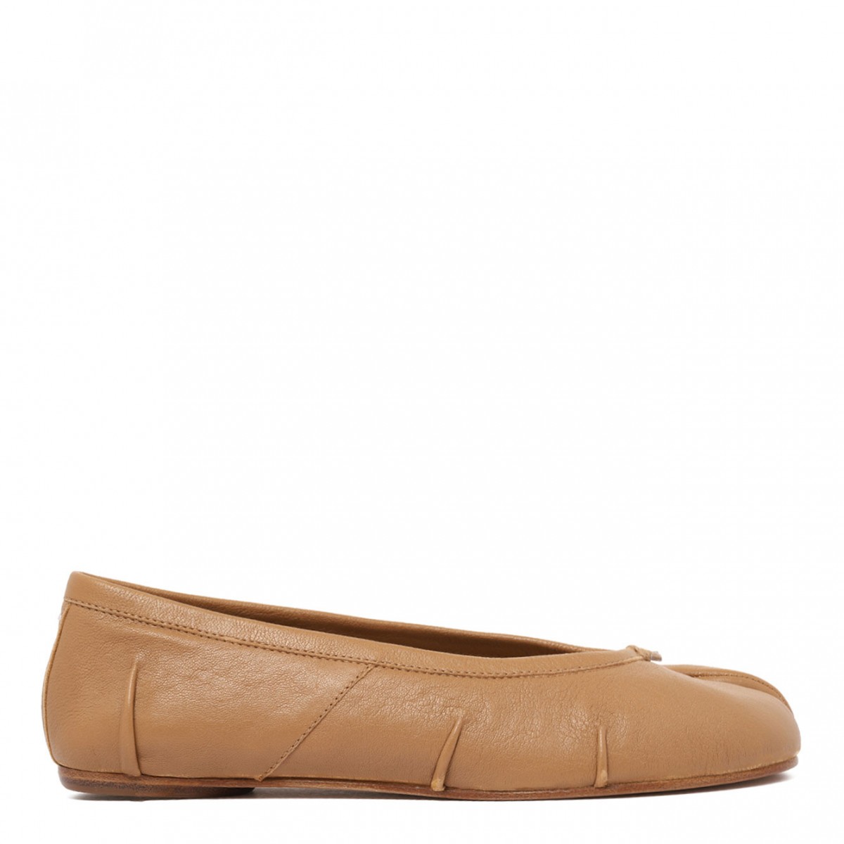 Tabi Leather Ballerina Shoes
