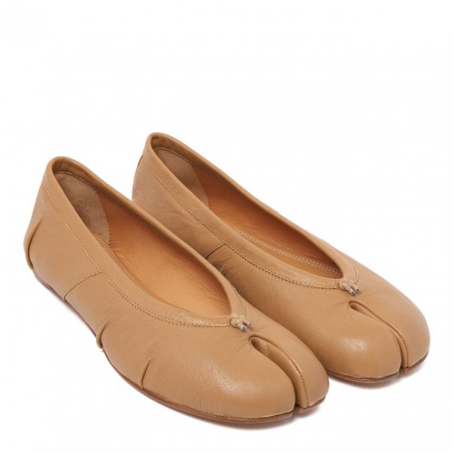 Tabi Leather Ballerina Shoes 2