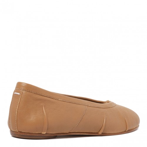 Tabi Leather Ballerina Shoes