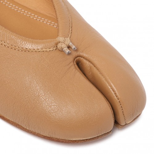 Tabi Leather Ballerina Shoes