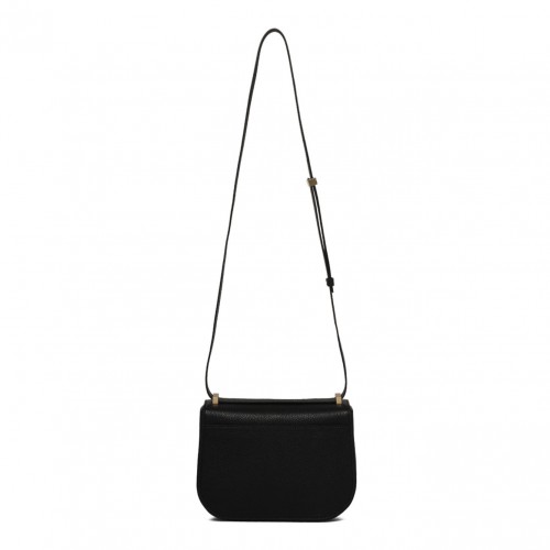 Black Double Gancini Shoulder Bag 2
