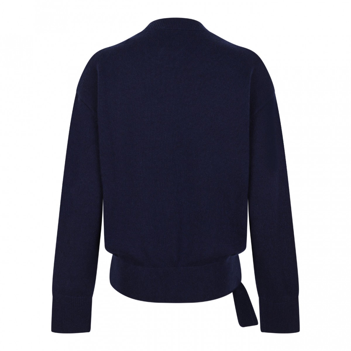 Navy and White 4G Cashmere Sweater