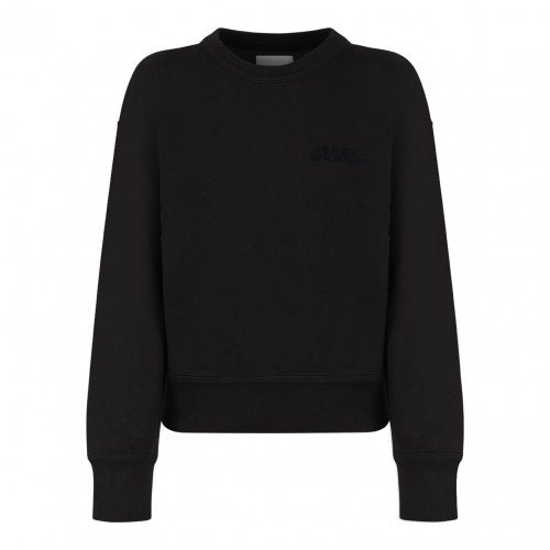 Black Shad Logo Embroidered Sweatshirt