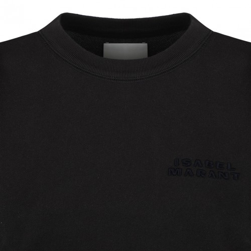 Black Shad Logo Embroidered Sweatshirt