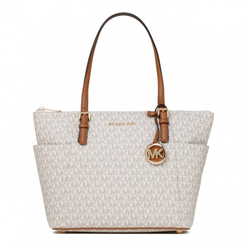 Vanilla Jet Set Tote Bag