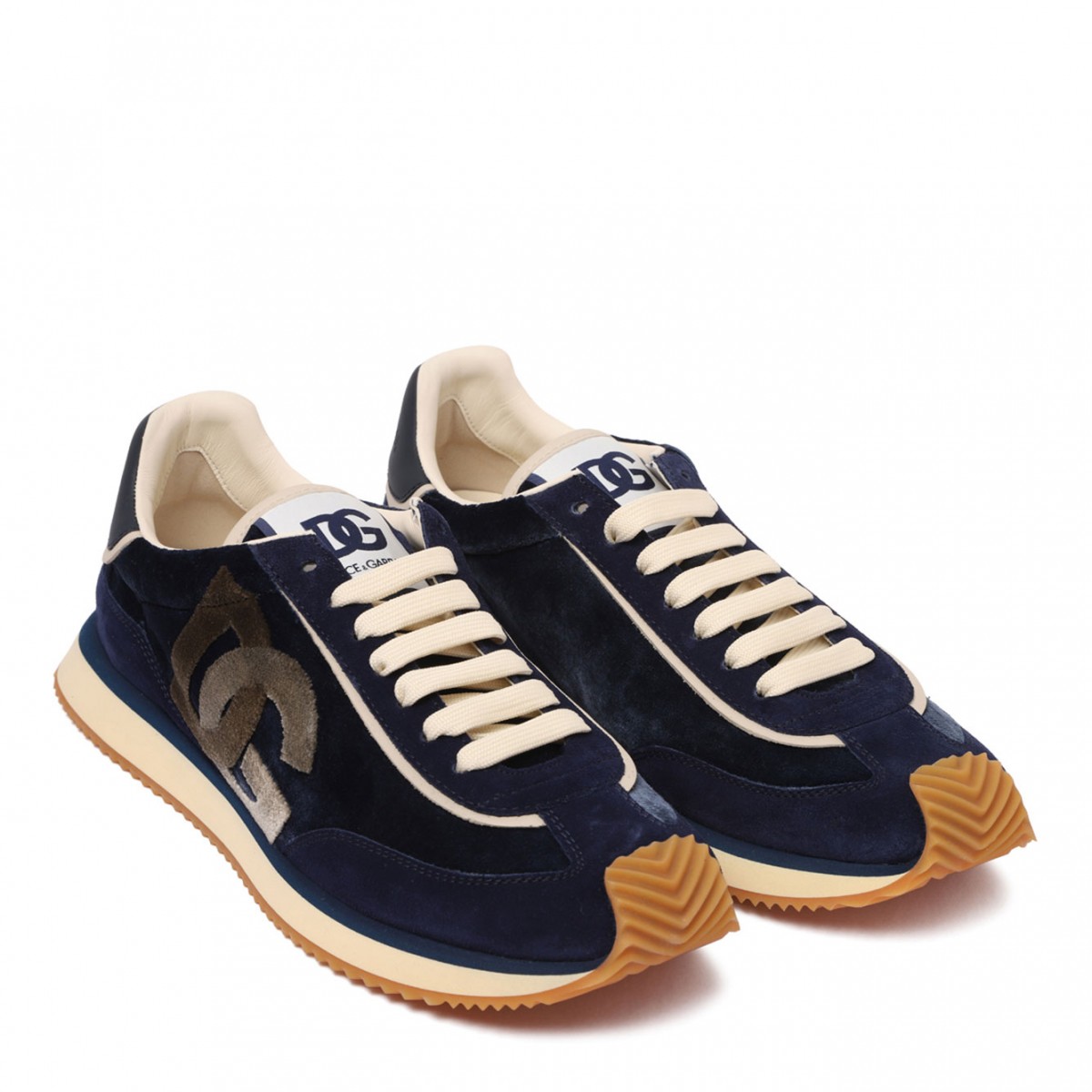 Navy Blue DG Cushion Sneakers