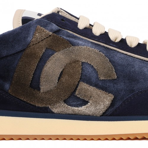 Navy Blue DG Cushion Sneakers