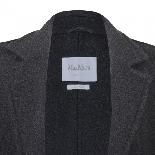 Dark Grey Oversized Coat