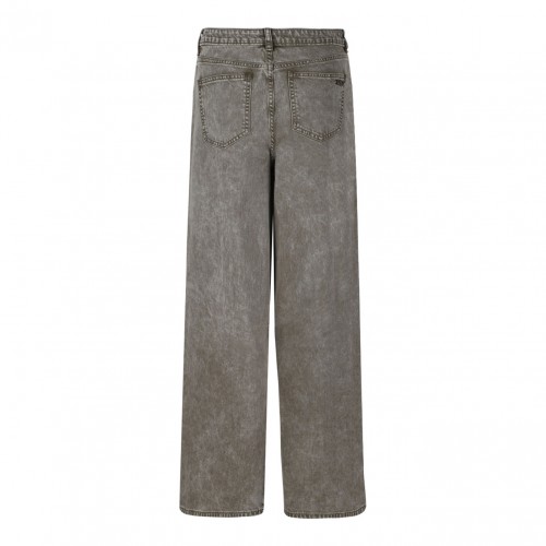 Safari Green Dyed Effect Jeans