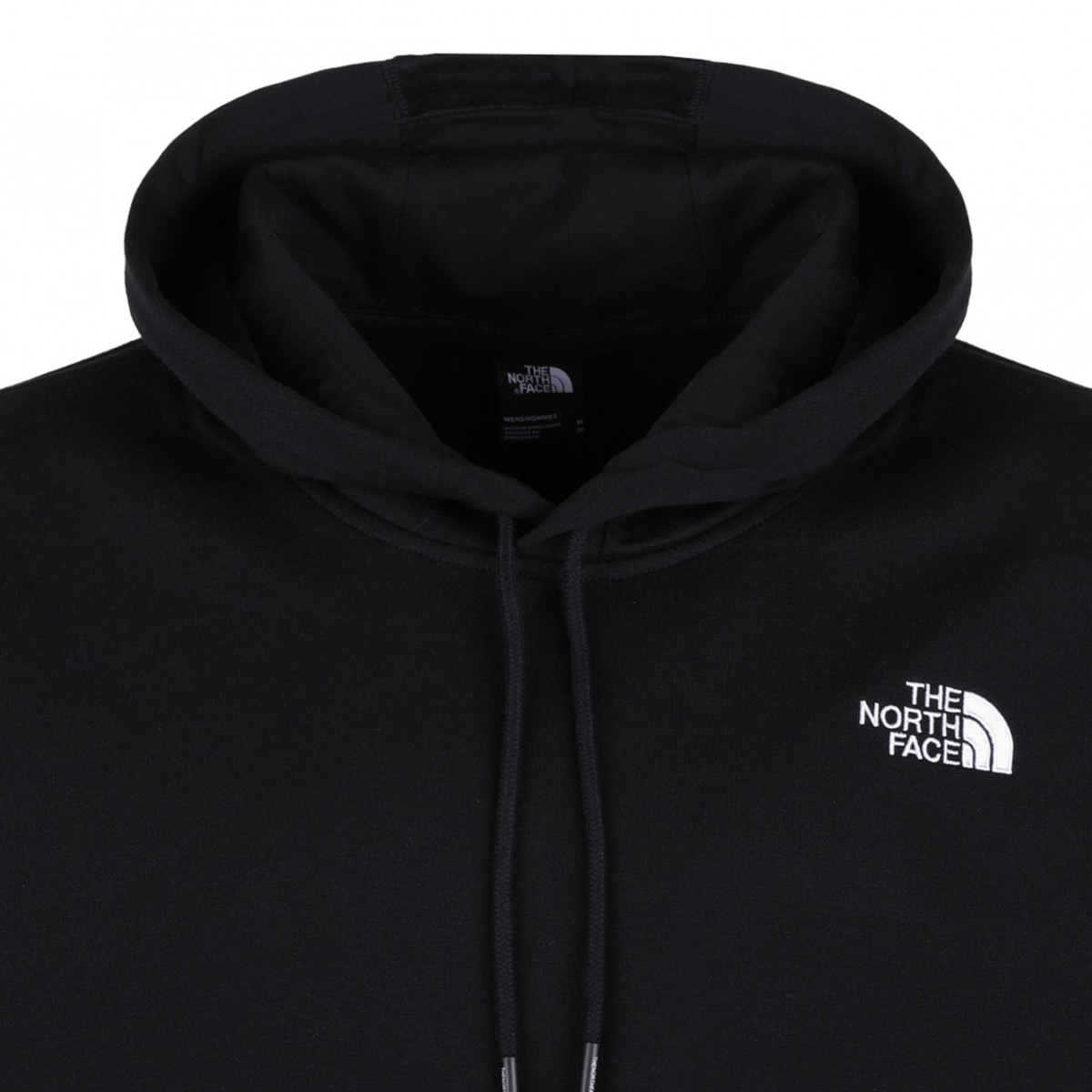 Black Logo Print Hoodie