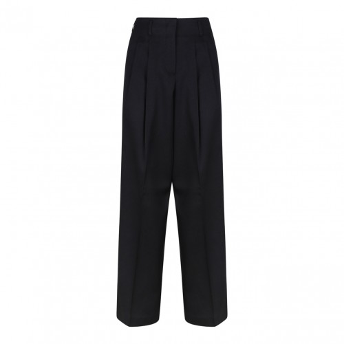 Black Wool Trousers