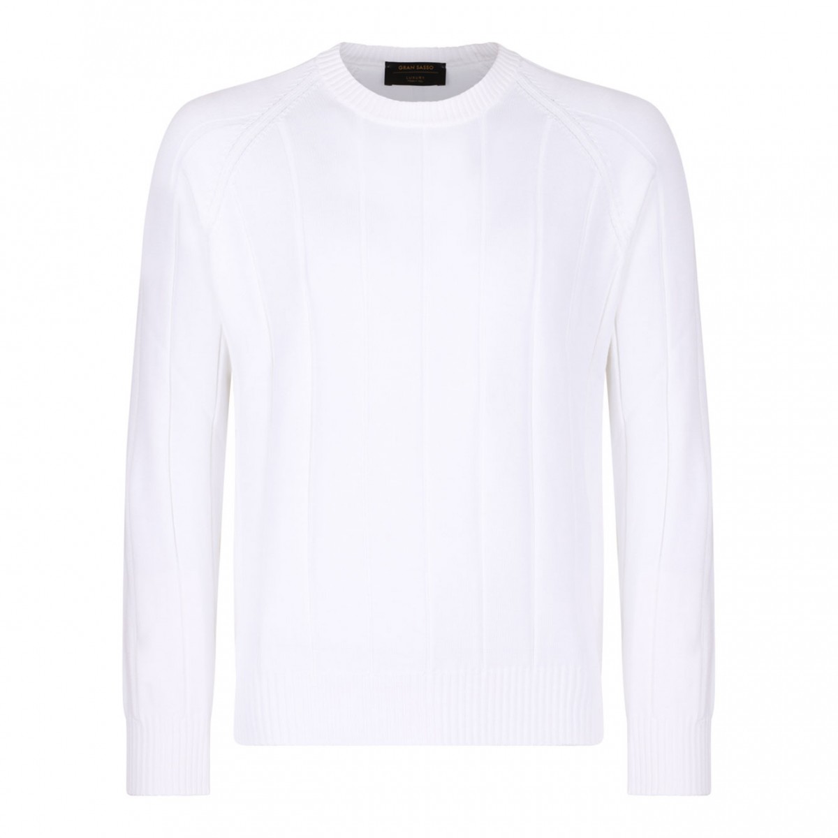 White Knitwear Sweater