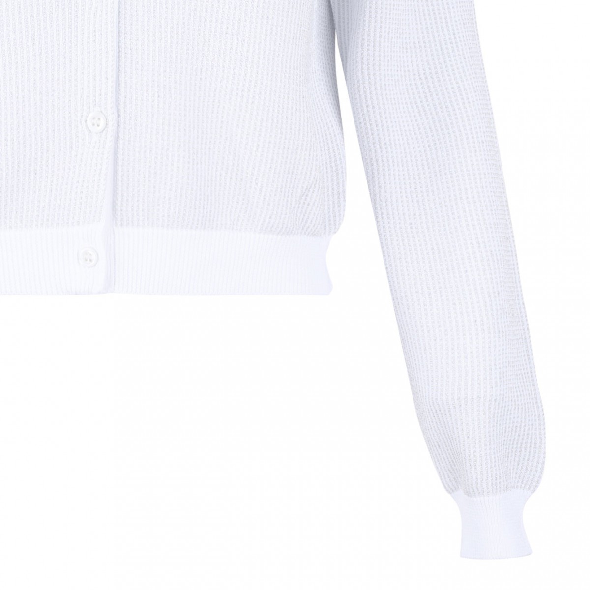 White Knit Cardigan