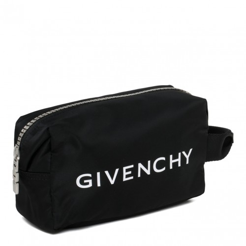 Black G-Zip Toilet Pouch