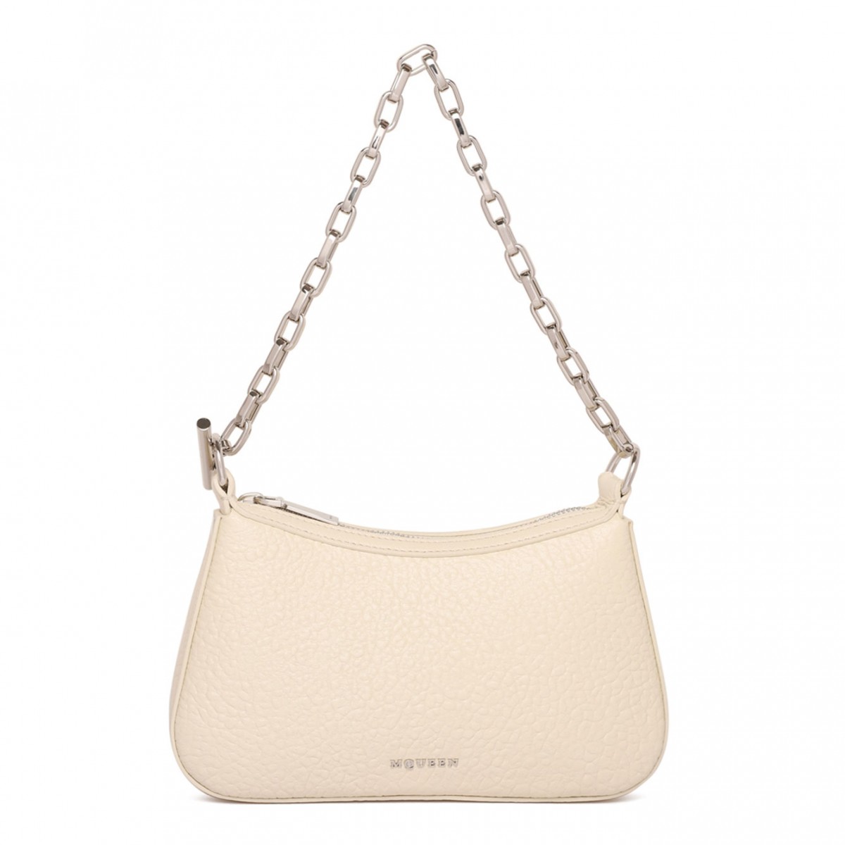 Cream Mini Clutch Bag