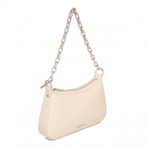 Cream Mini Clutch Bag