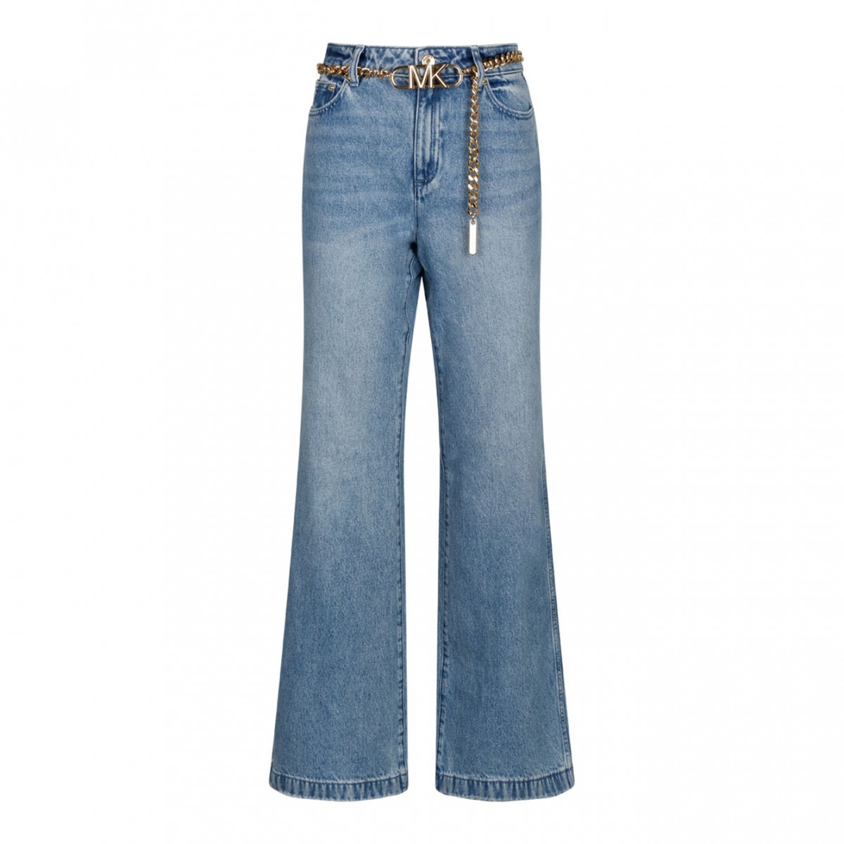 Blue Cotton Jeans