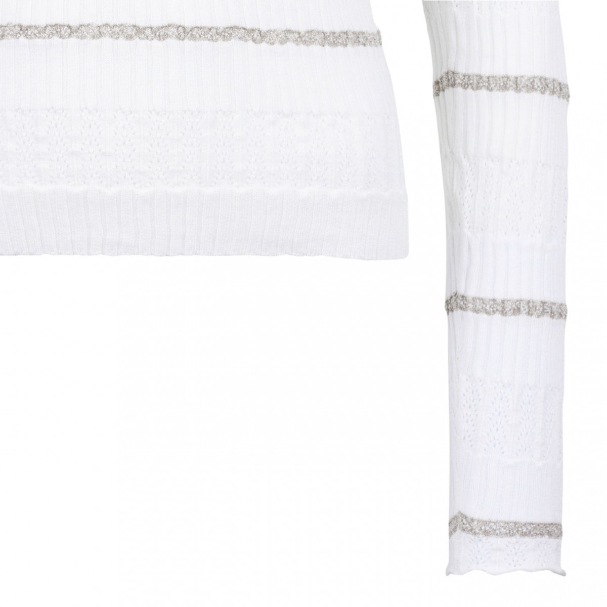 White Striped T-Shirt