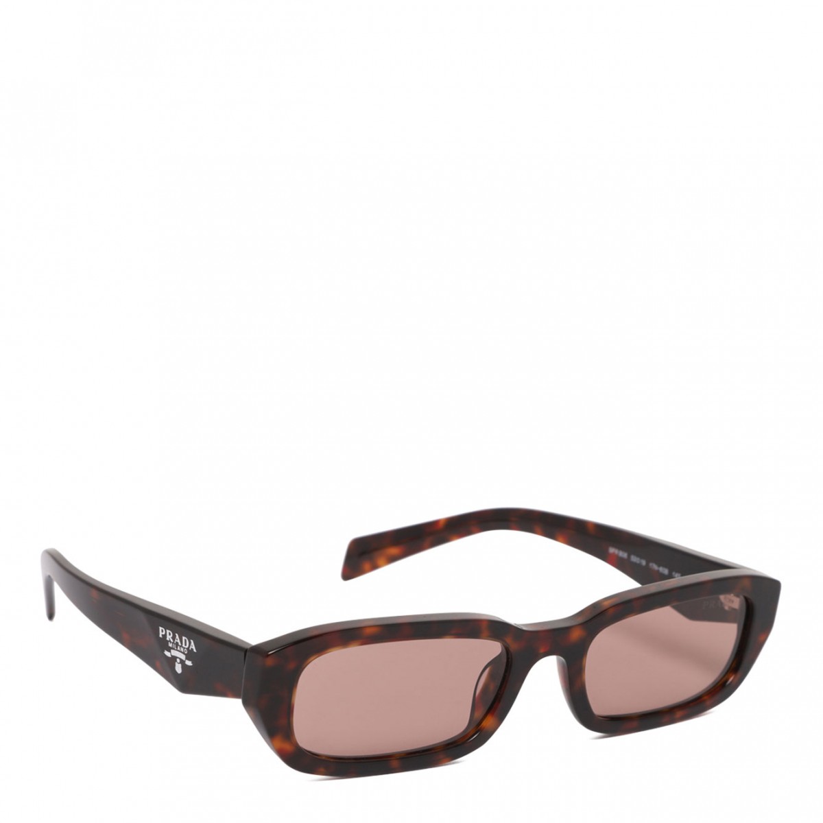 Brown Geometric Sunglasses
