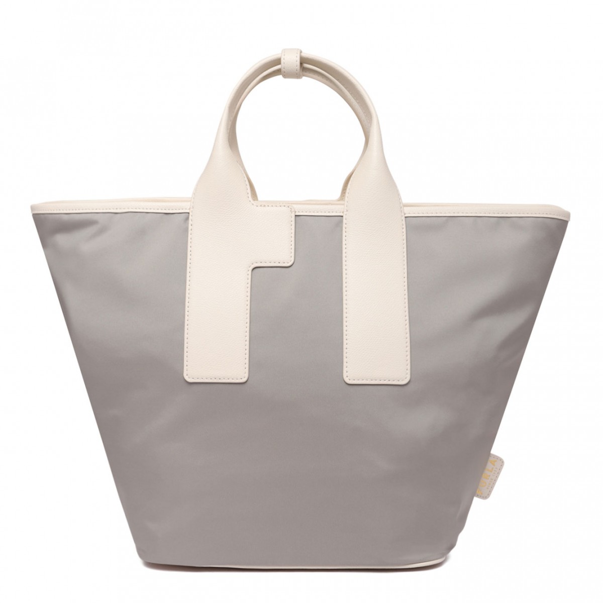 Grey Piuma L Tote Bag