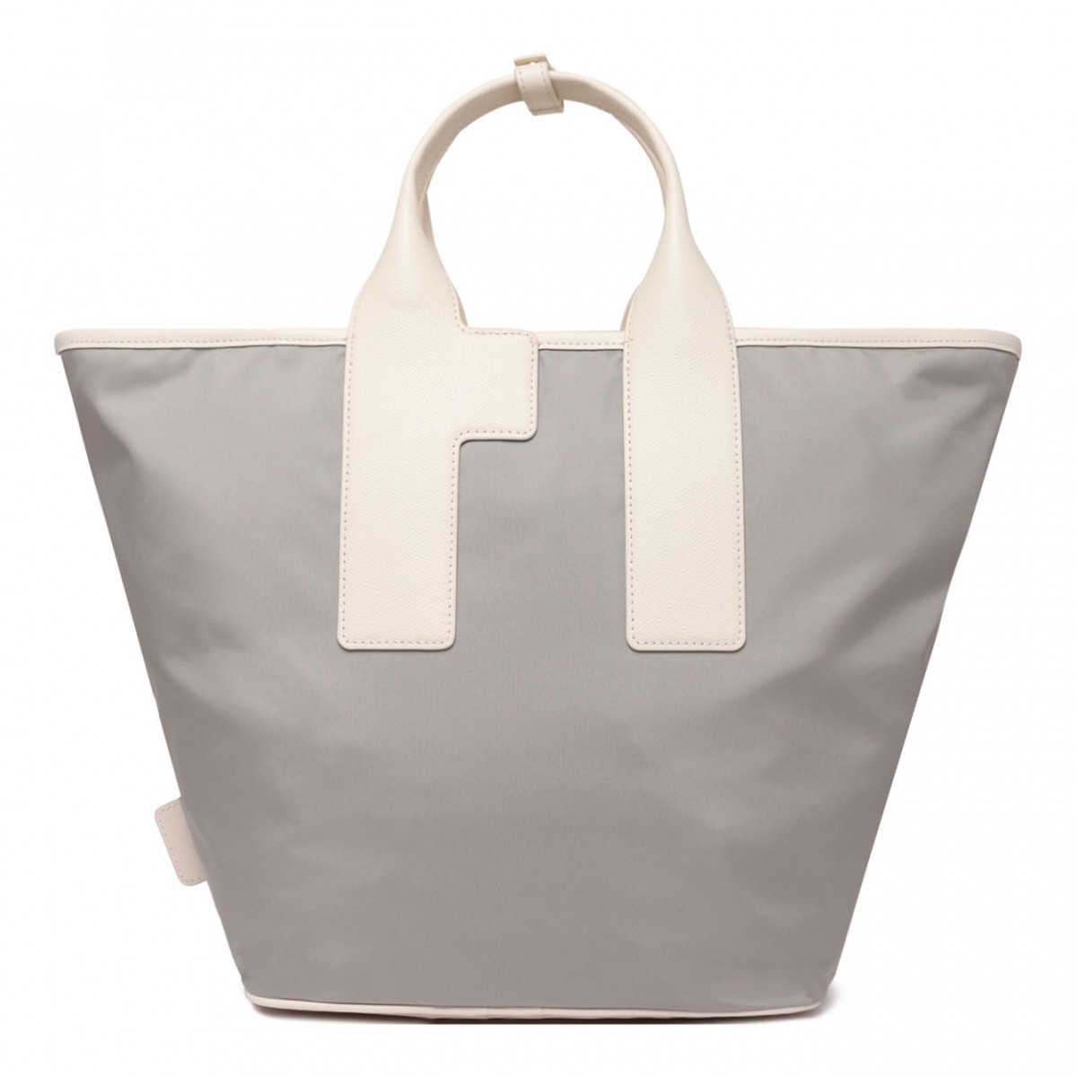 Grey Piuma L Tote Bag