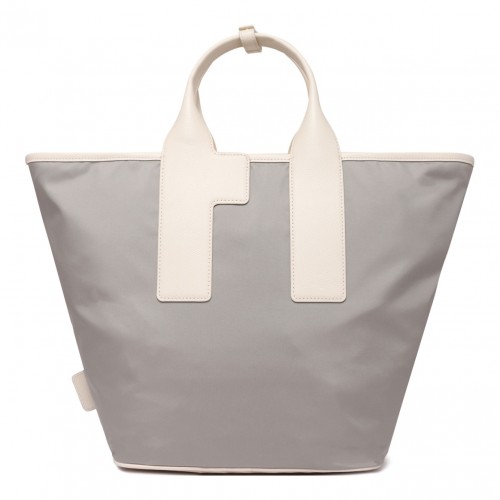 Grey Piuma L Tote Bag