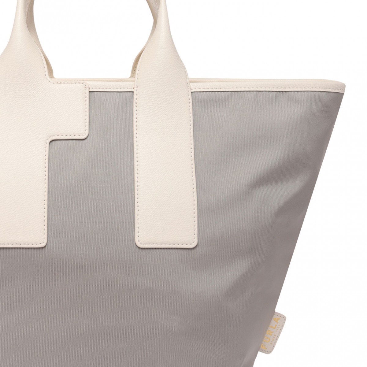 Grey Piuma L Tote Bag