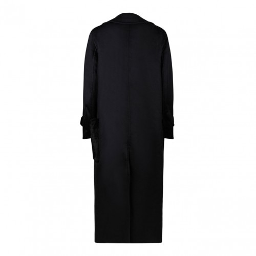 Black Cashmere Coat