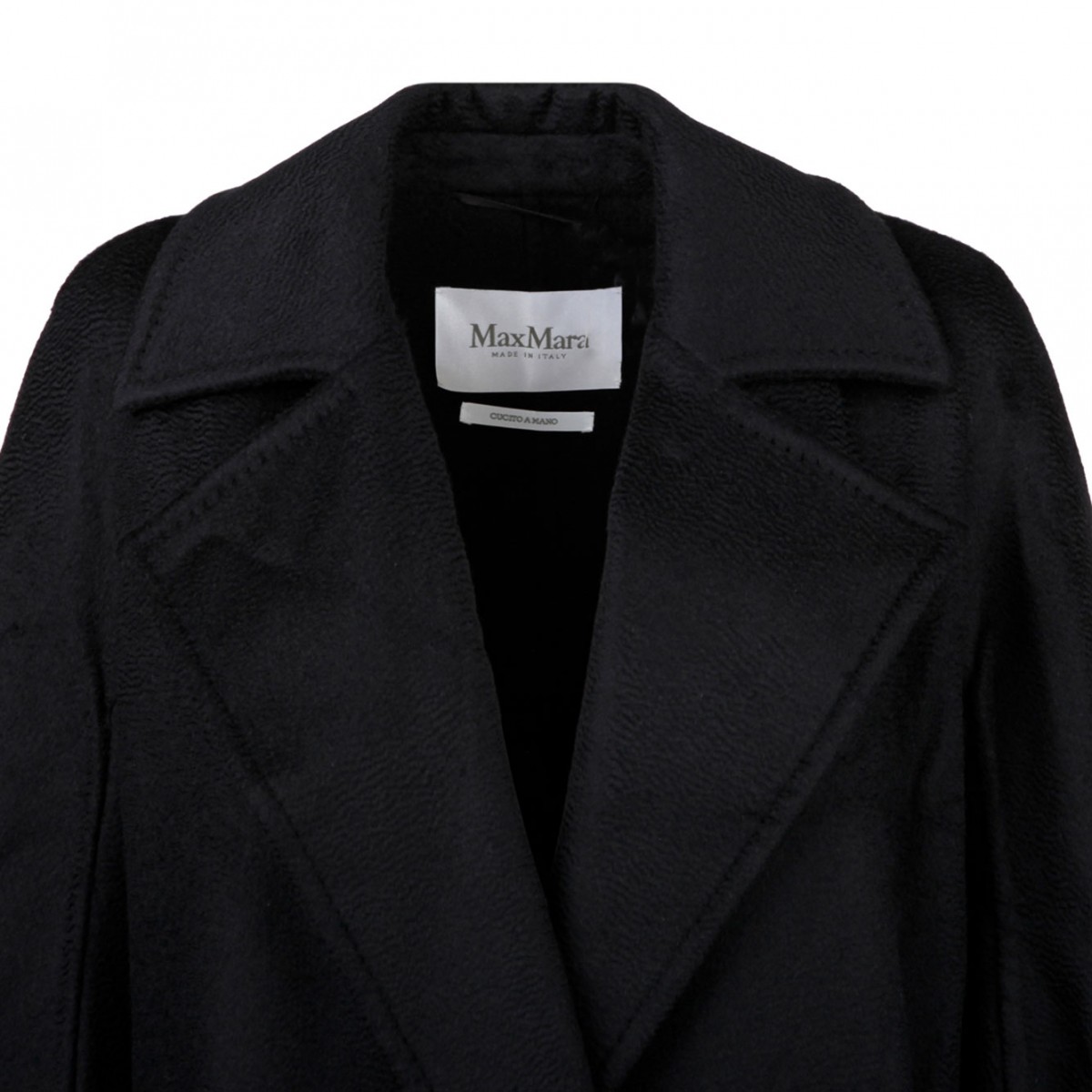 Black Cashmere Coat