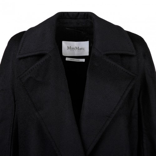 Black Cashmere Coat