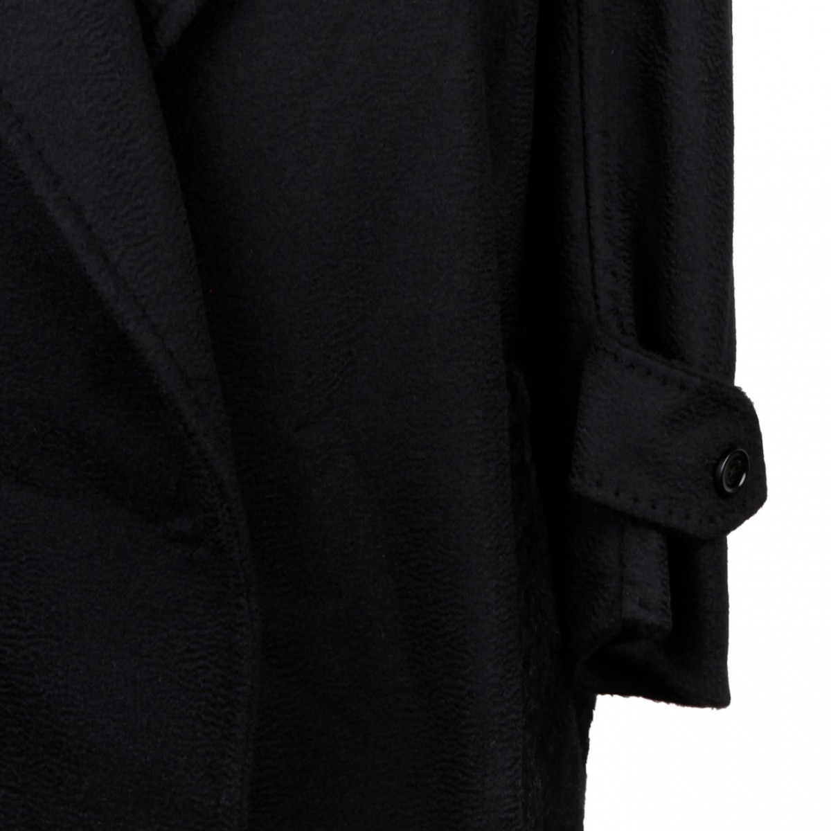 Black Cashmere Coat