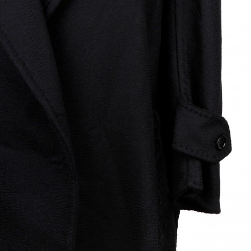 Black Cashmere Coat