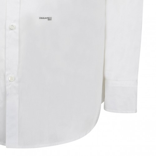 Mini D2 Relaxed White Shirt