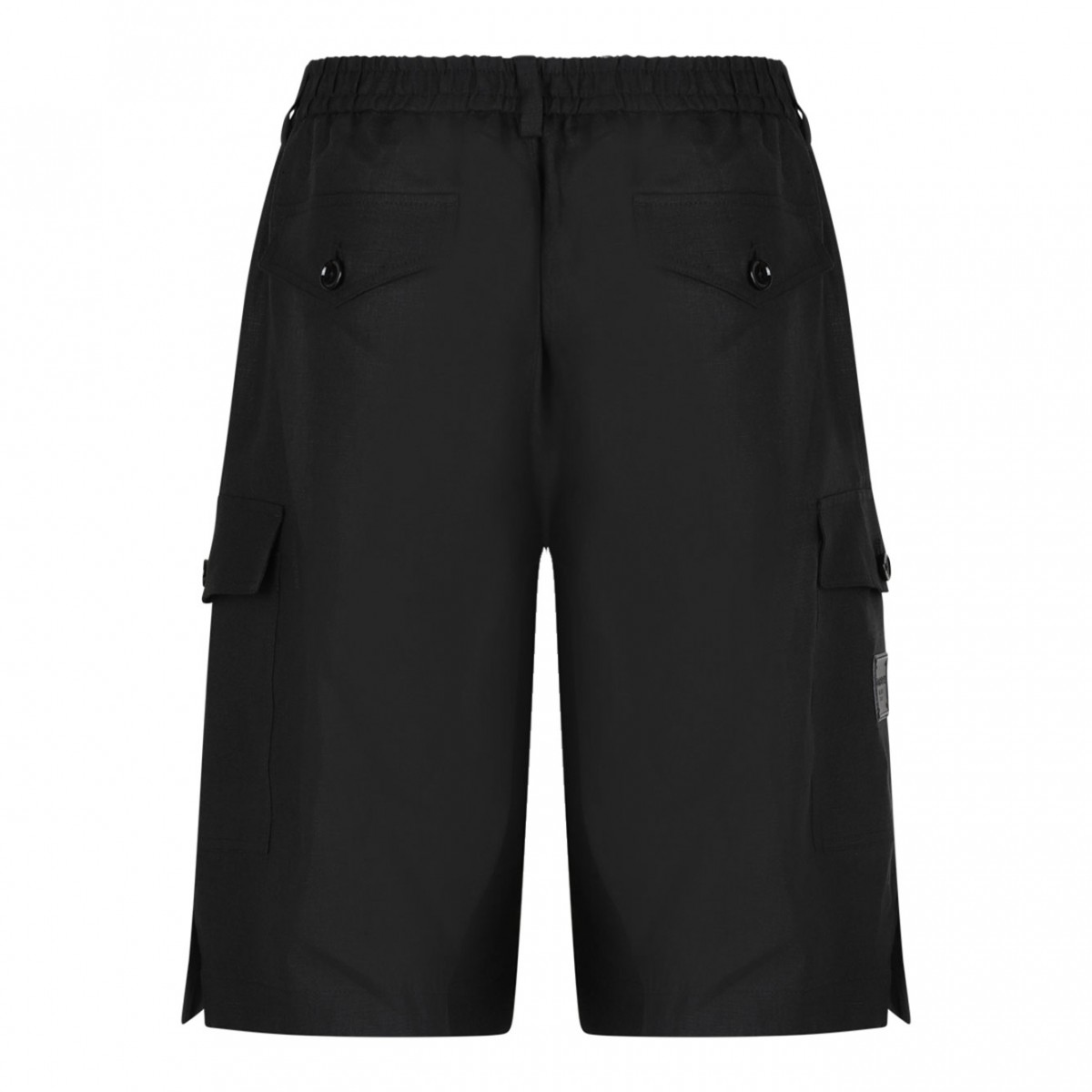 Black Cargo Shorts