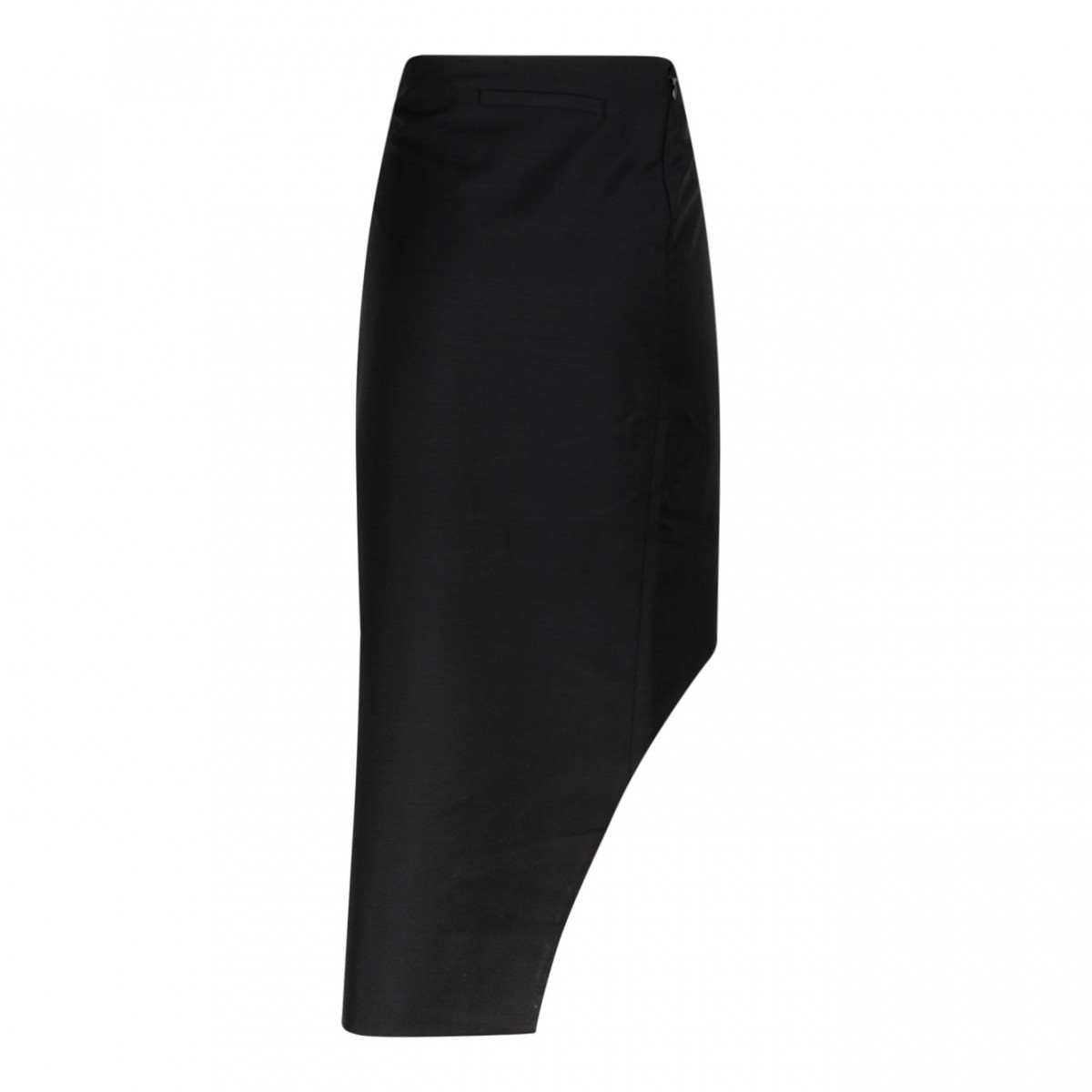 Black Asymmetric Skirt