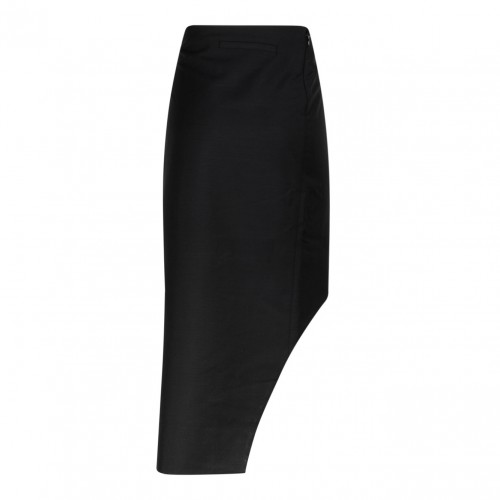 Black Asymmetric Skirt