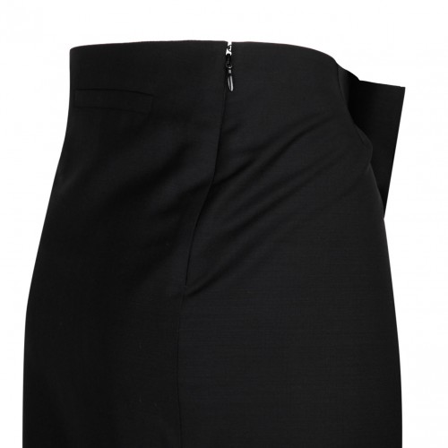 Black Asymmetric Skirt