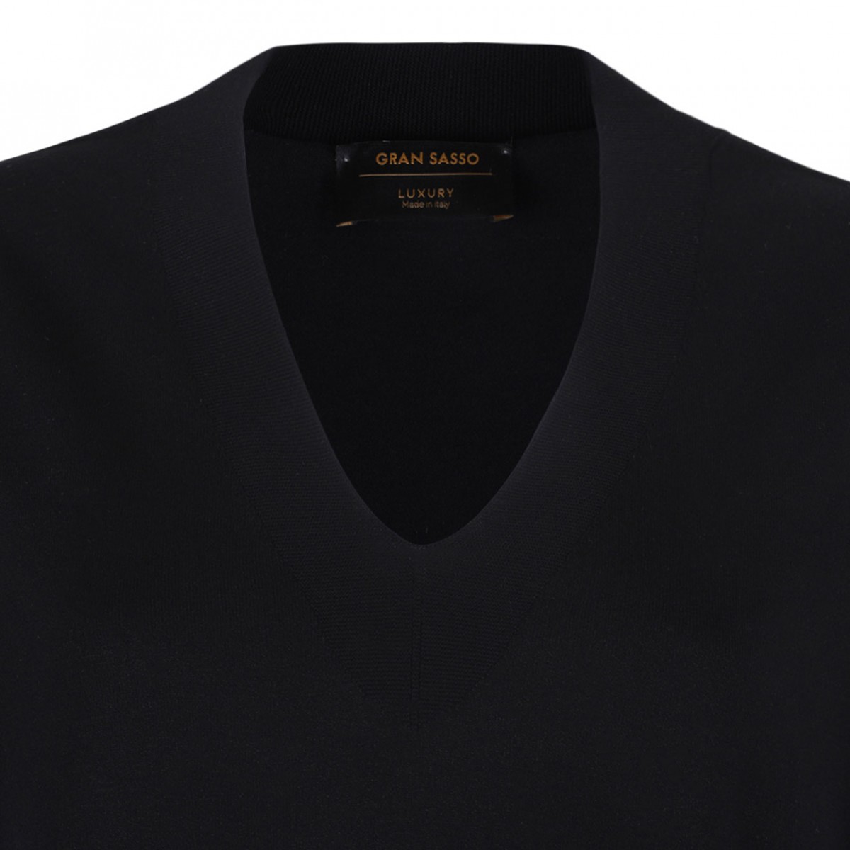 Black Knitwear Gilet