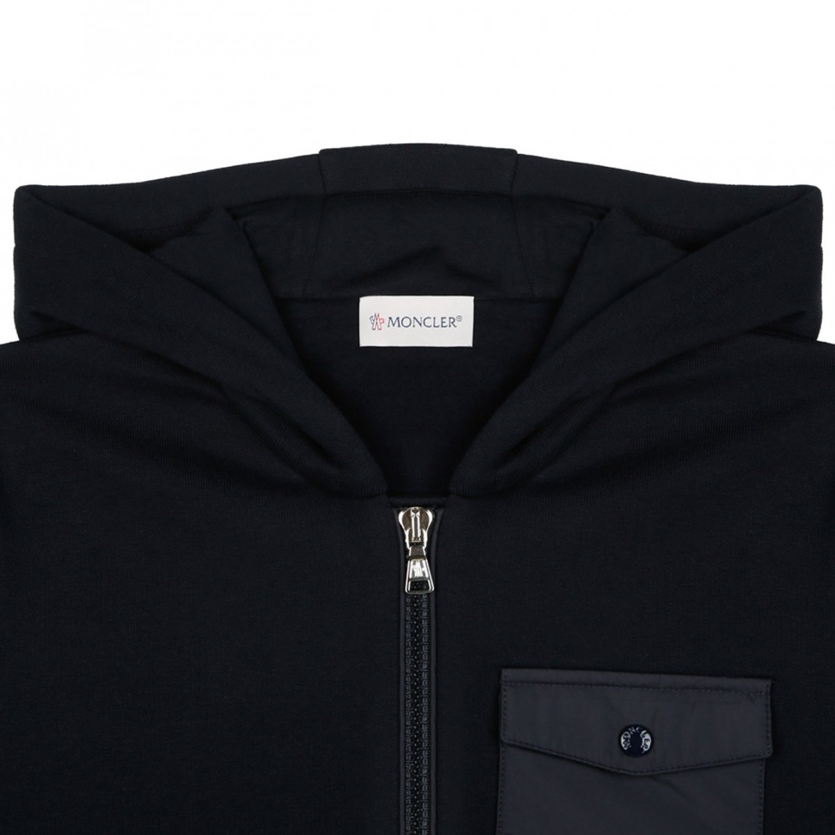 Navy Blue Zip Up Cardigan