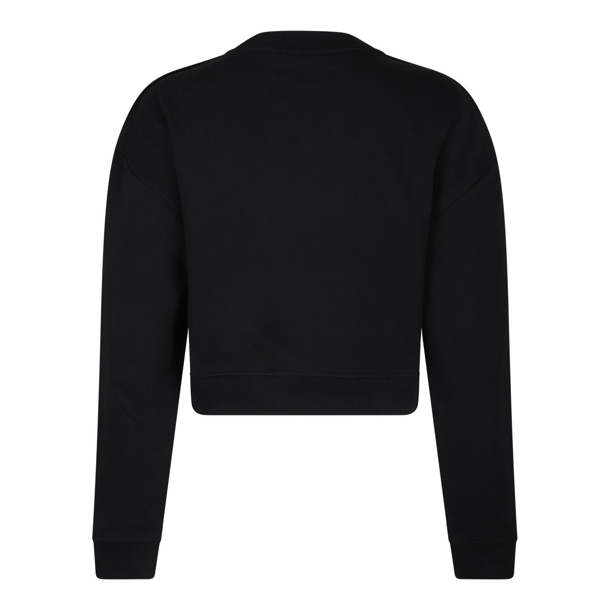 Black Logo Print Sweatshirt