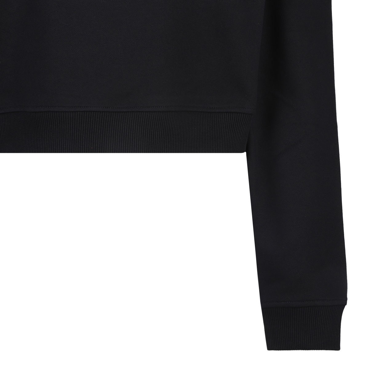 Black Logo Print Sweatshirt