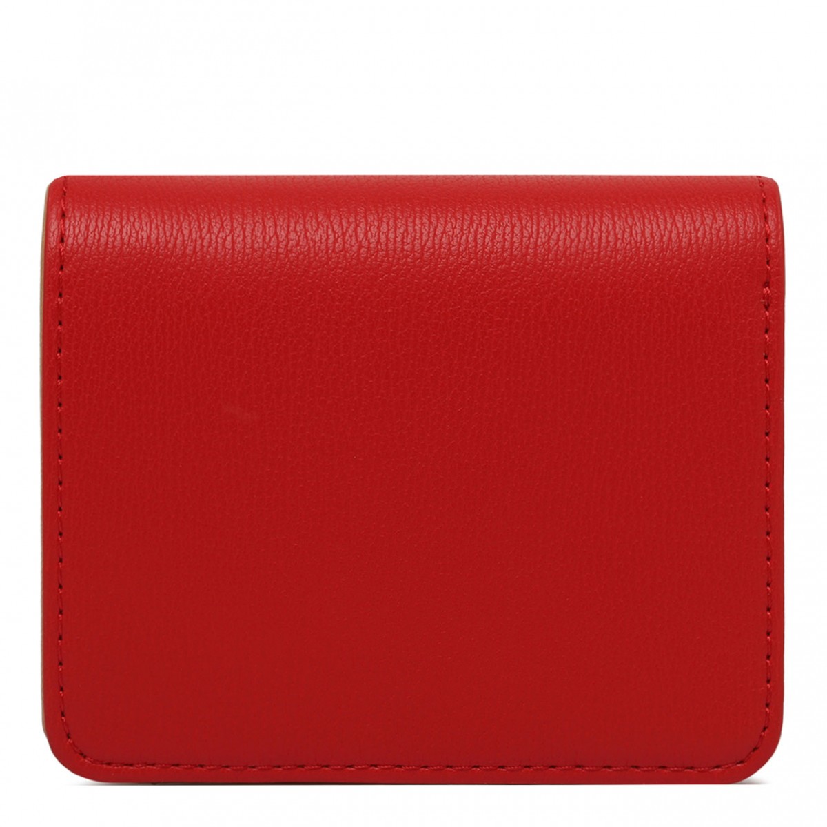 Red Logo Lettering Wallet